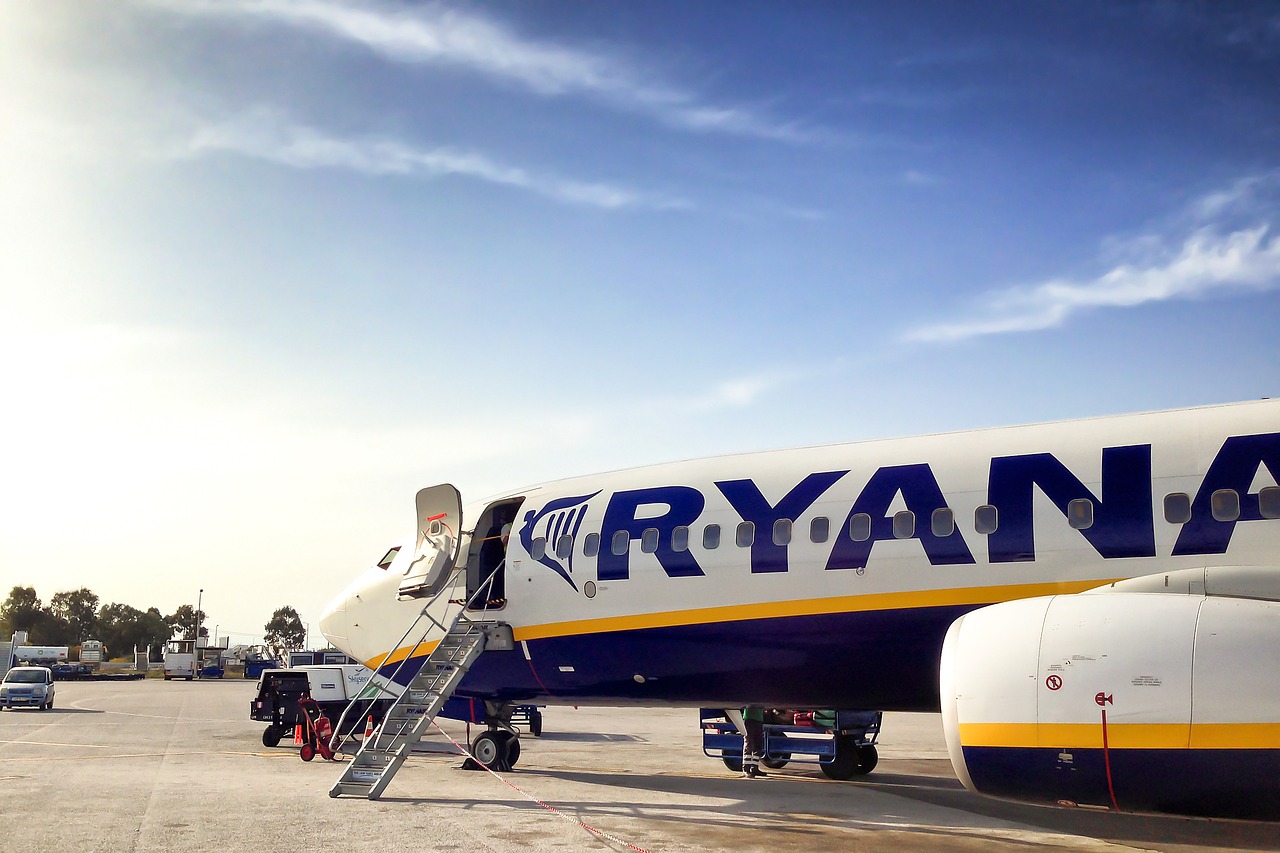 Baby On Board Ryanair Flight